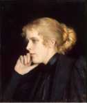 Edelfelt Albert Gustaf Aristides Portrait of M. V. Dyakovskaya-Geirot  - Hermitage